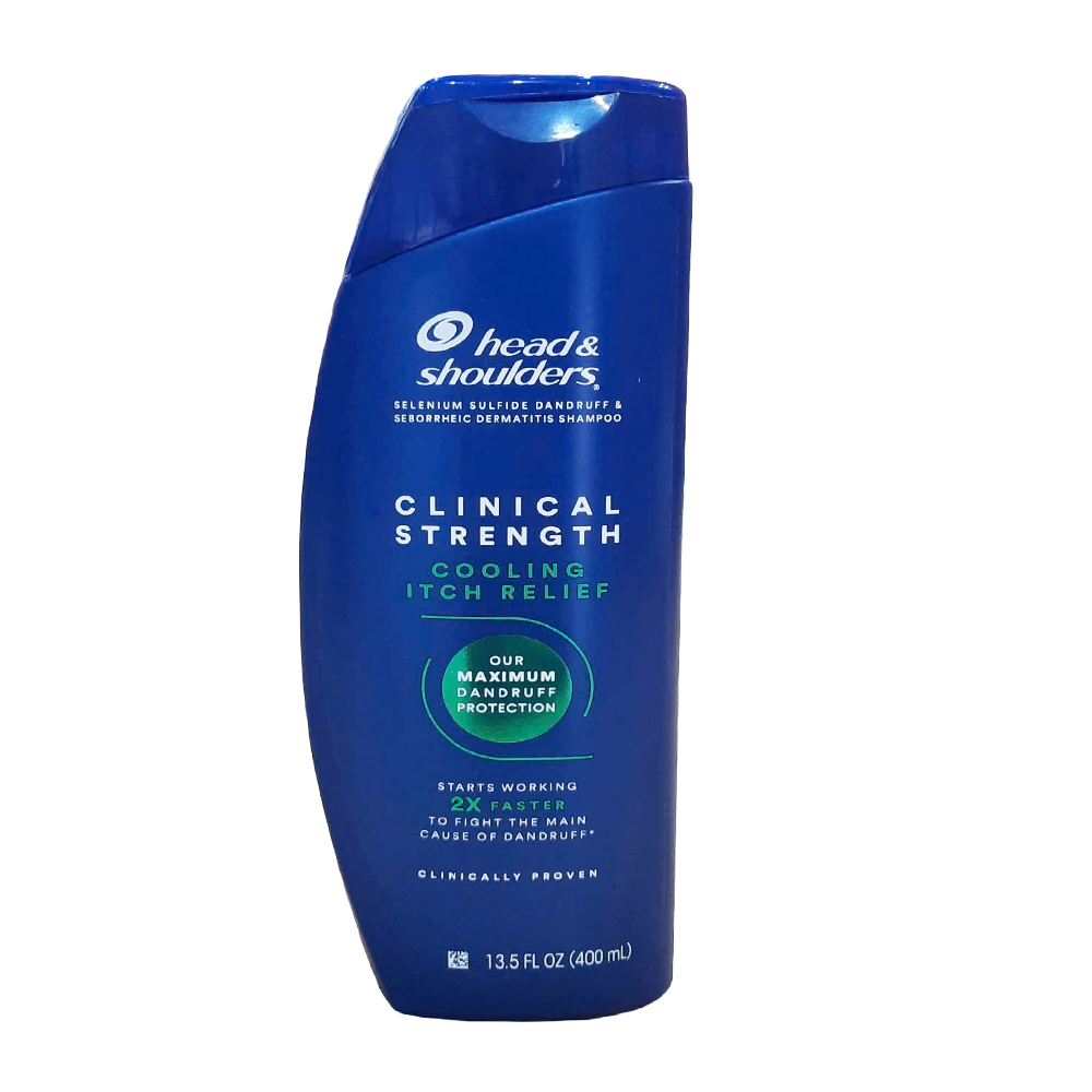 Head & Shoulders Clinical Strength Cooling Itch Relief Shampoo, 13.5 oz