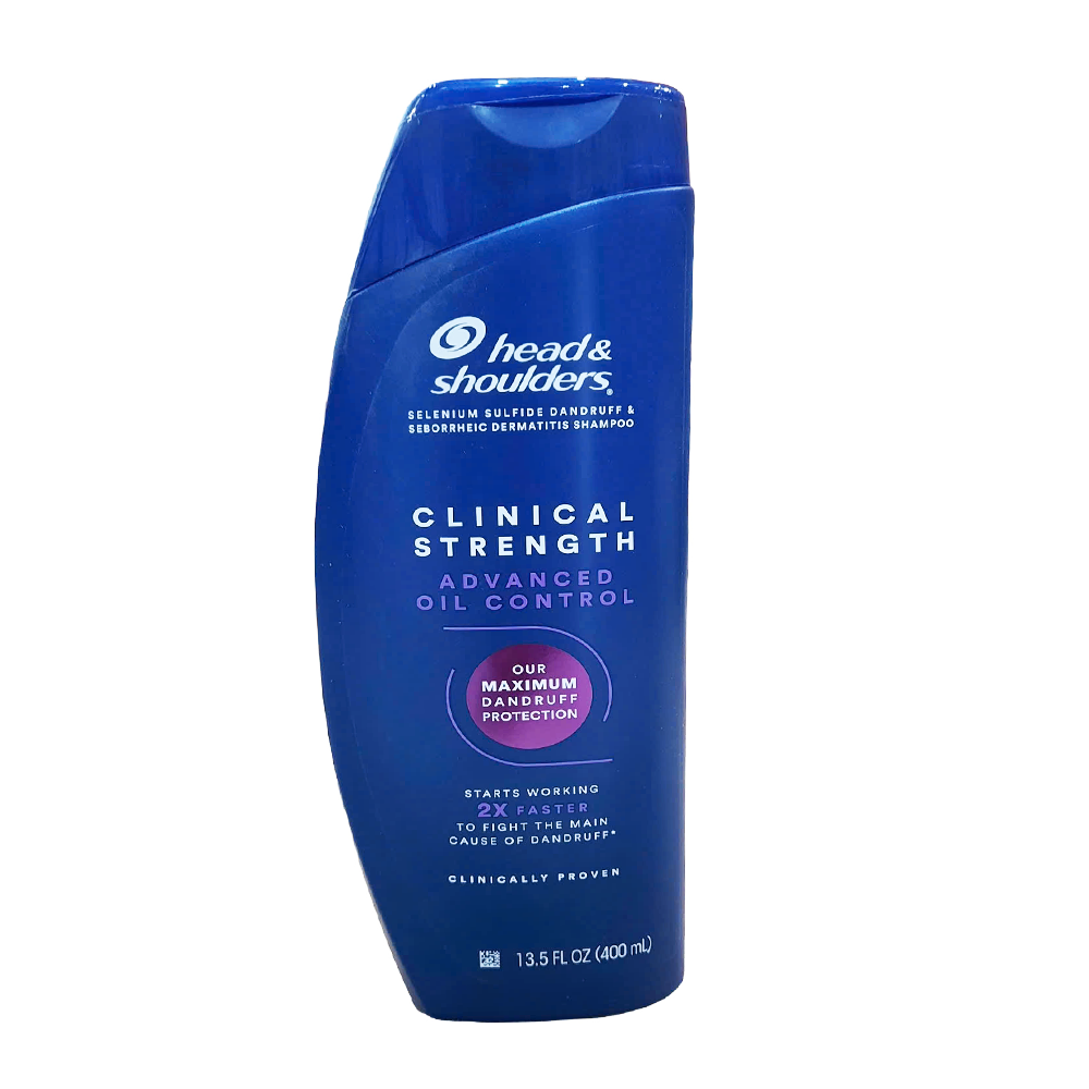 Head & Shoulders Clinical Strength Advanced Oil Control Shampoo, 13.5 oz