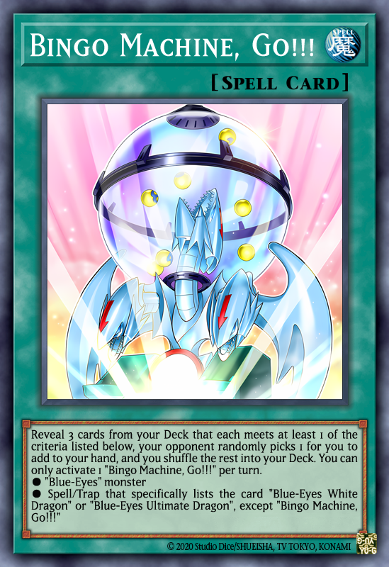 Blue-Eyes Alternative & Bingo Machine, Go!!!