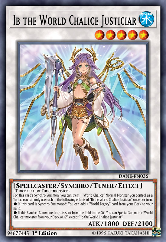 Ib the World Chalice Justiciar 