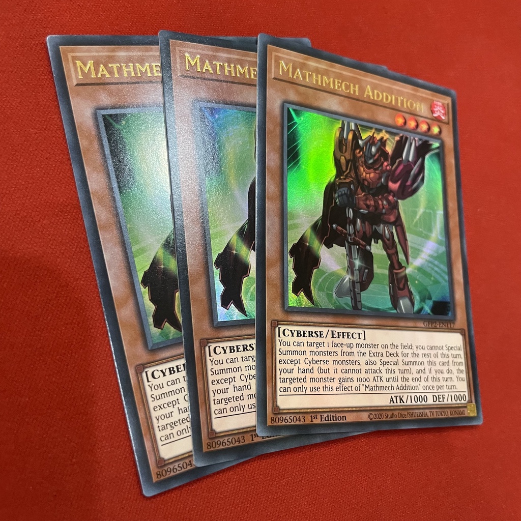 Matchmech Addition Carta GFP2-EN117 1st Ed Mathmech Addition Ultra Rare GFP2-EN117 Yugioh ...