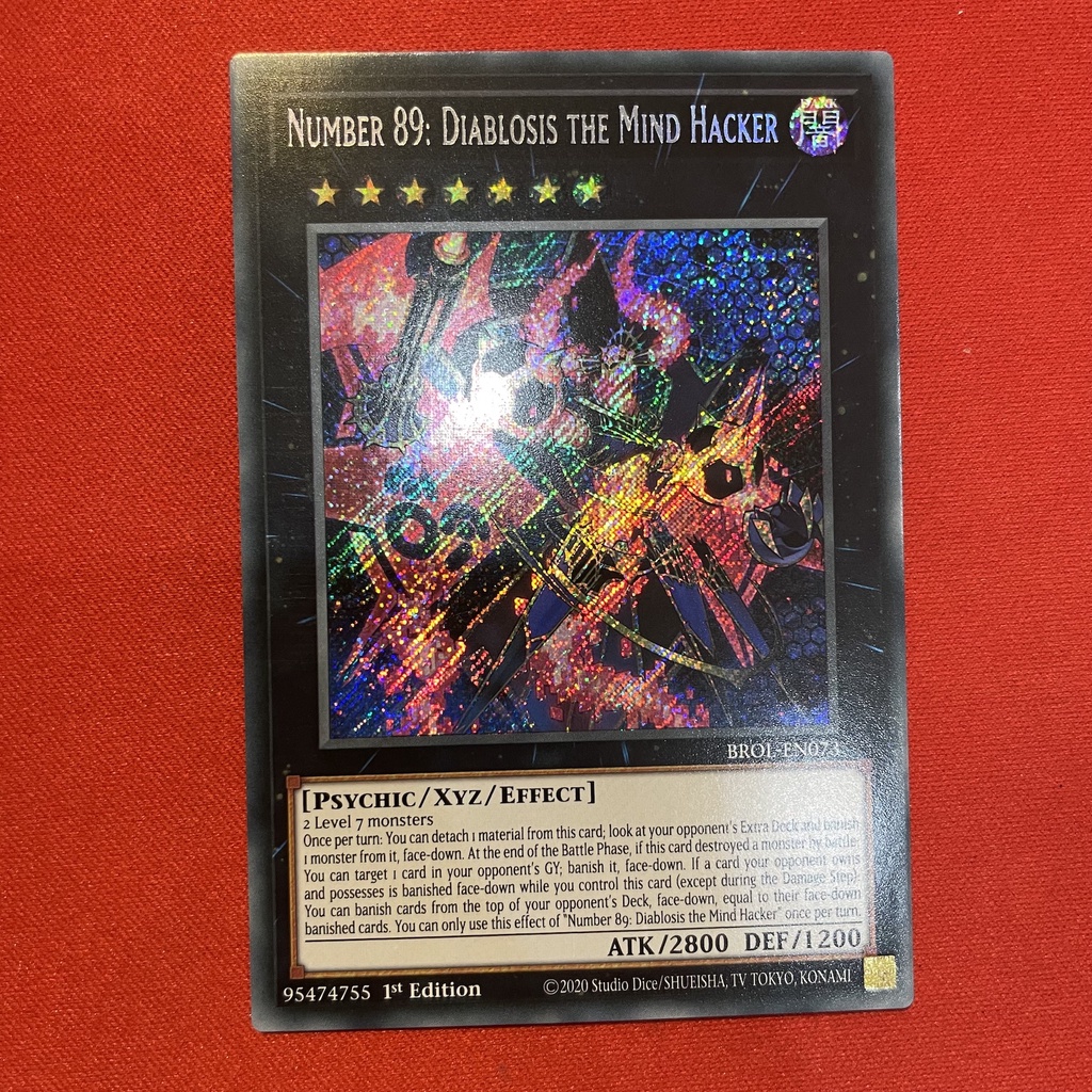 Bài in ] Number 89: Diablosis the Mind Hacker – Cá Voi Yugioh Shop