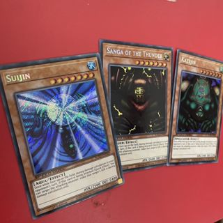 Yu-Gi-Oh Gate Guardian Cards Yu-Gi-Oh! Gate Guardian Card Set (Sanga + Kazejin + Suijin) - Near Mint Condition, Ungraded Yugioh Guardian Yu-Gi-Oh Gate Guardian Cards Yu-Gi-Oh! Gate Guardian Card Set (Sanga + Kazejin + Suijin) - Near Mint Condition, Ungraded Yugioh Guardian