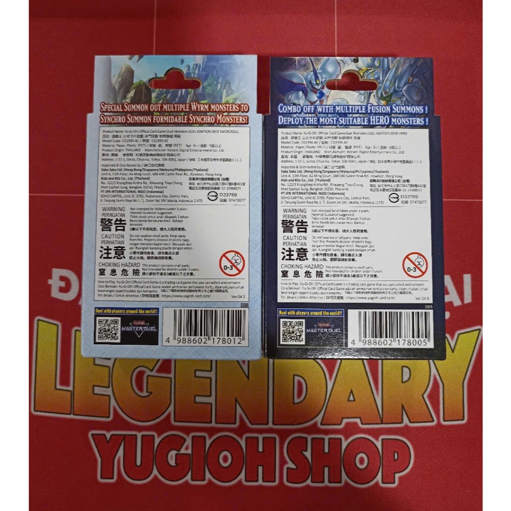 thumbnail image 2 of Yu-Gi-Oh! TCG Duel-Ignition Deck - Hero (Asia English) Sealed Structure Deck Konami 2 of 6