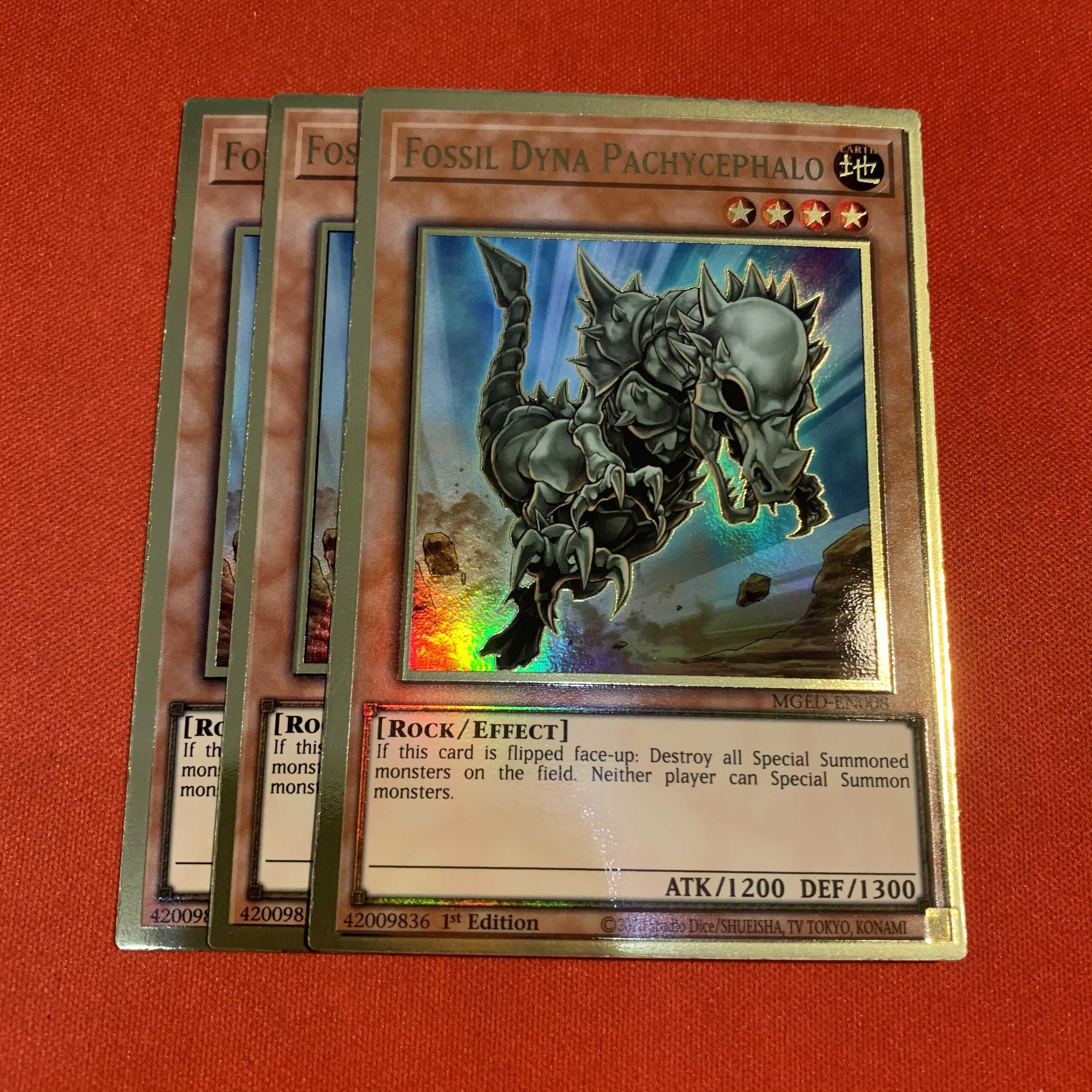 Yugioh Exodia Deck Fossil Dyna Pachycephalo Yu-Gi-Oh! Card - Super Rare CT08-EN012 Lightly Played Condition Yu-Gi-Oh Fossil Dyna Yugioh Exodia Deck Fossil Dyna Pachycephalo Yu-Gi-Oh! Card - Super Rare CT08-EN012 Lightly Played Condition Yu-Gi-Oh Fossil Dyna