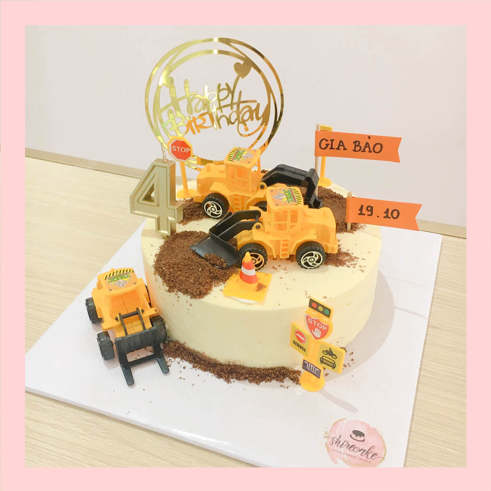 Tiramisu mẫu cho các bé- Bánh kem tiramisu dạng ổ cho trẻ em