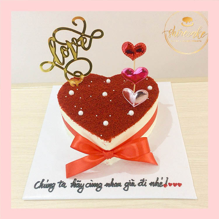 Tiramisu trái tim - Bánh kem tiramisu dạng ổ