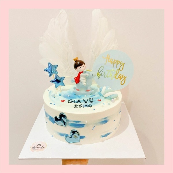 Bánh kem hoàng tử - Bánh sinh nhật cho bé trai