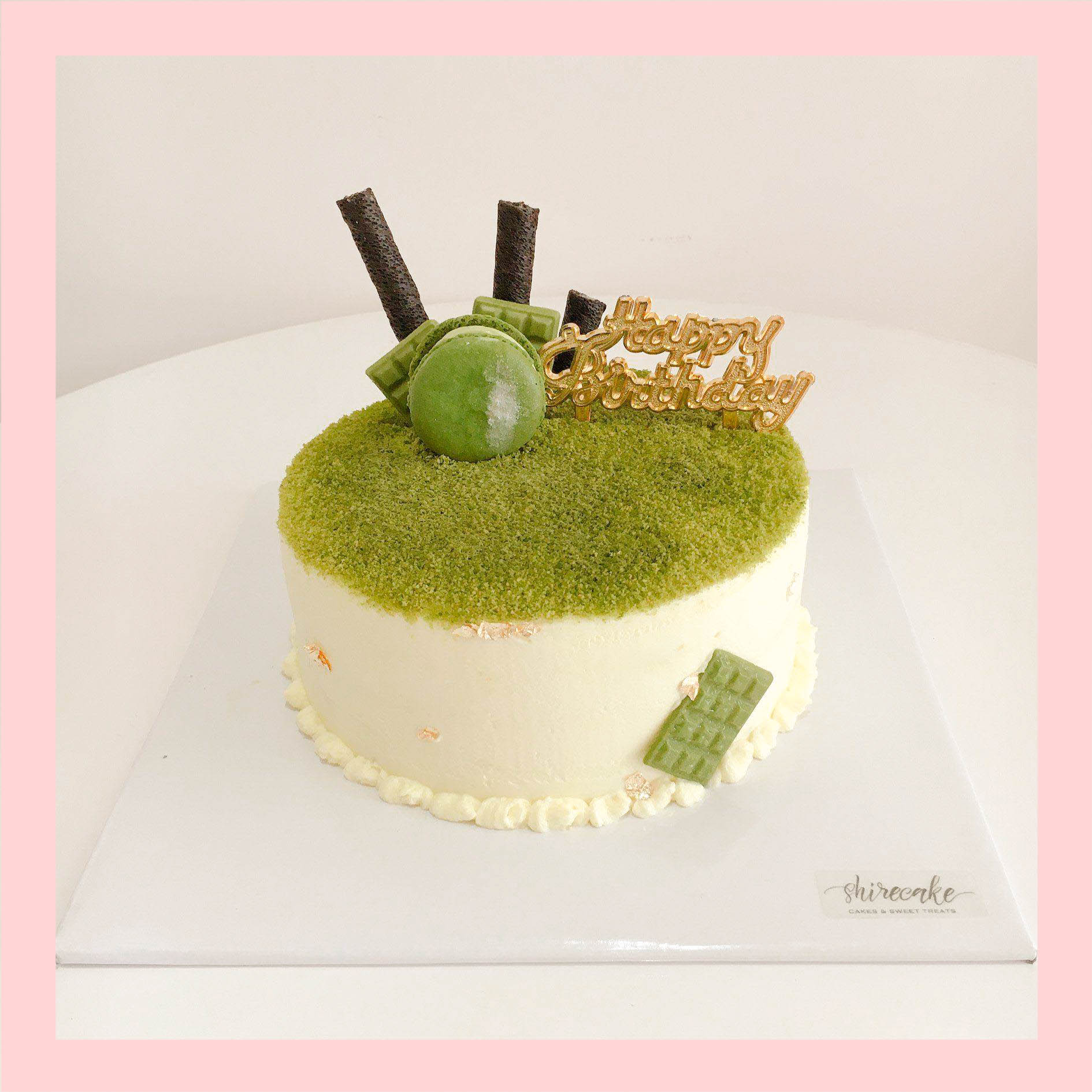 Tiramisu trà xanh  - Bánh kem tiramisu dạng ổ