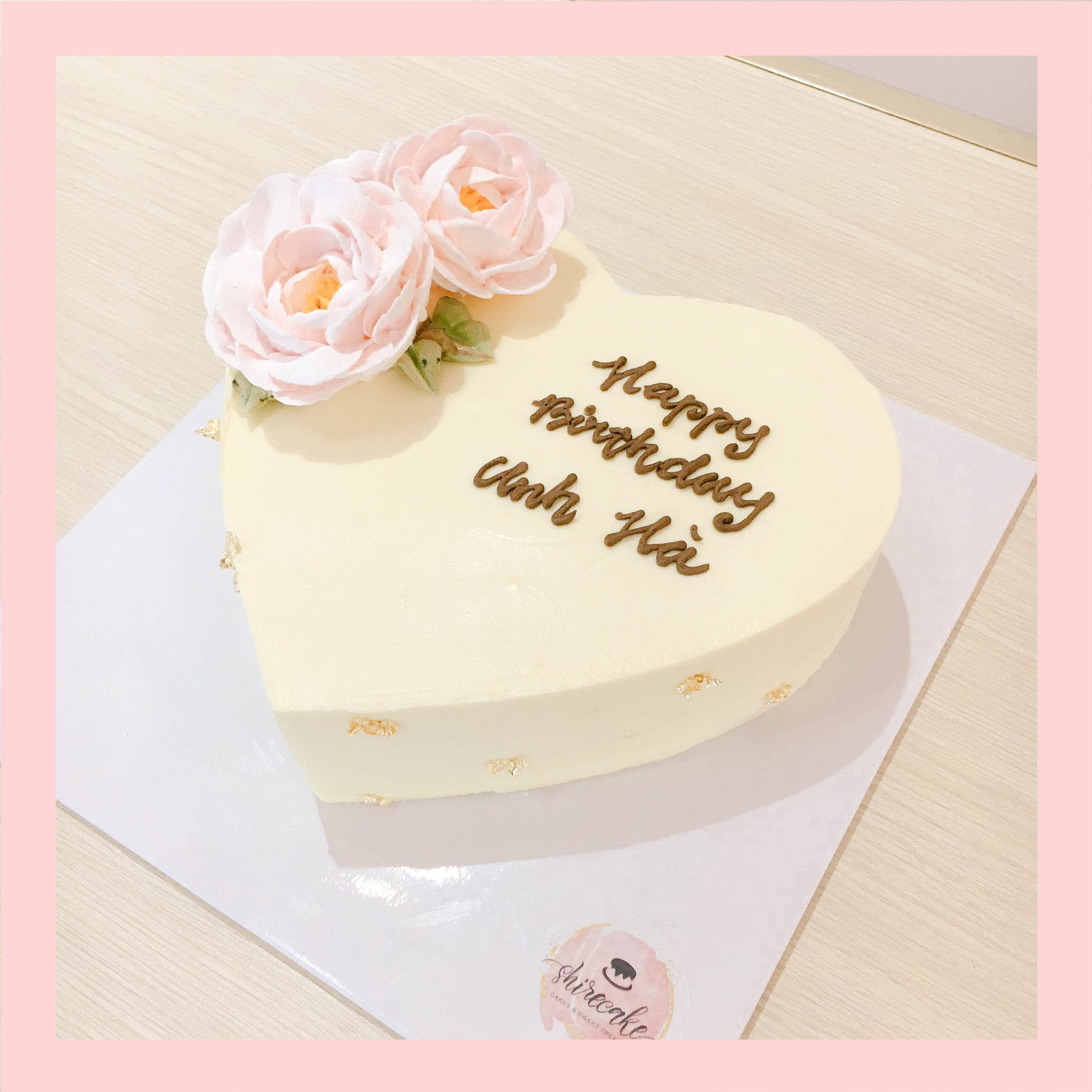 Tiramisu trái tim - Bánh kem tiramisu dạng ổ