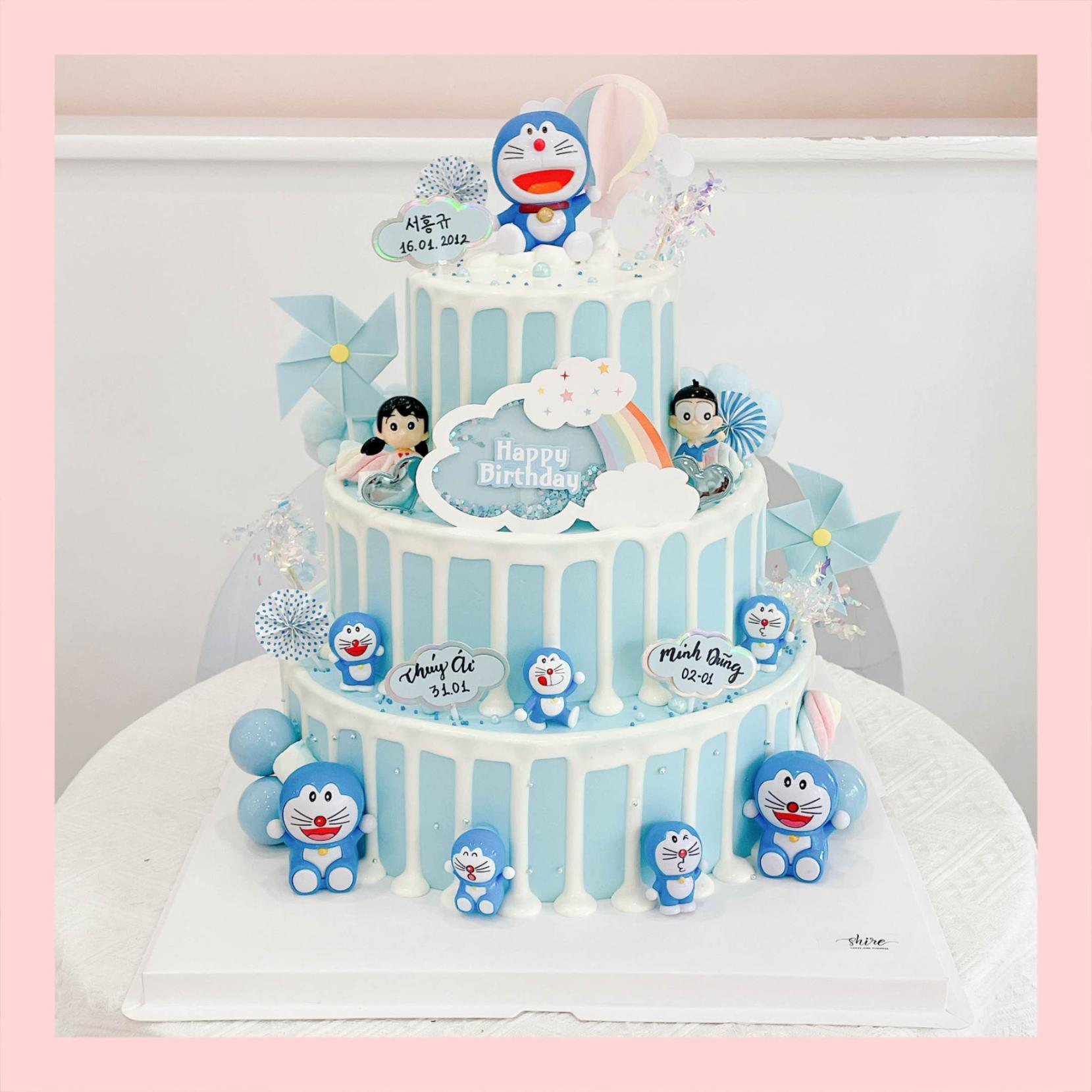 Bánh kem Doraemon - Bánh sinh nhật trẻ em