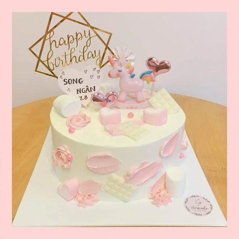 Bánh kem tuổi ngọ/con ngựa - Bánh sinh nhật trẻ em