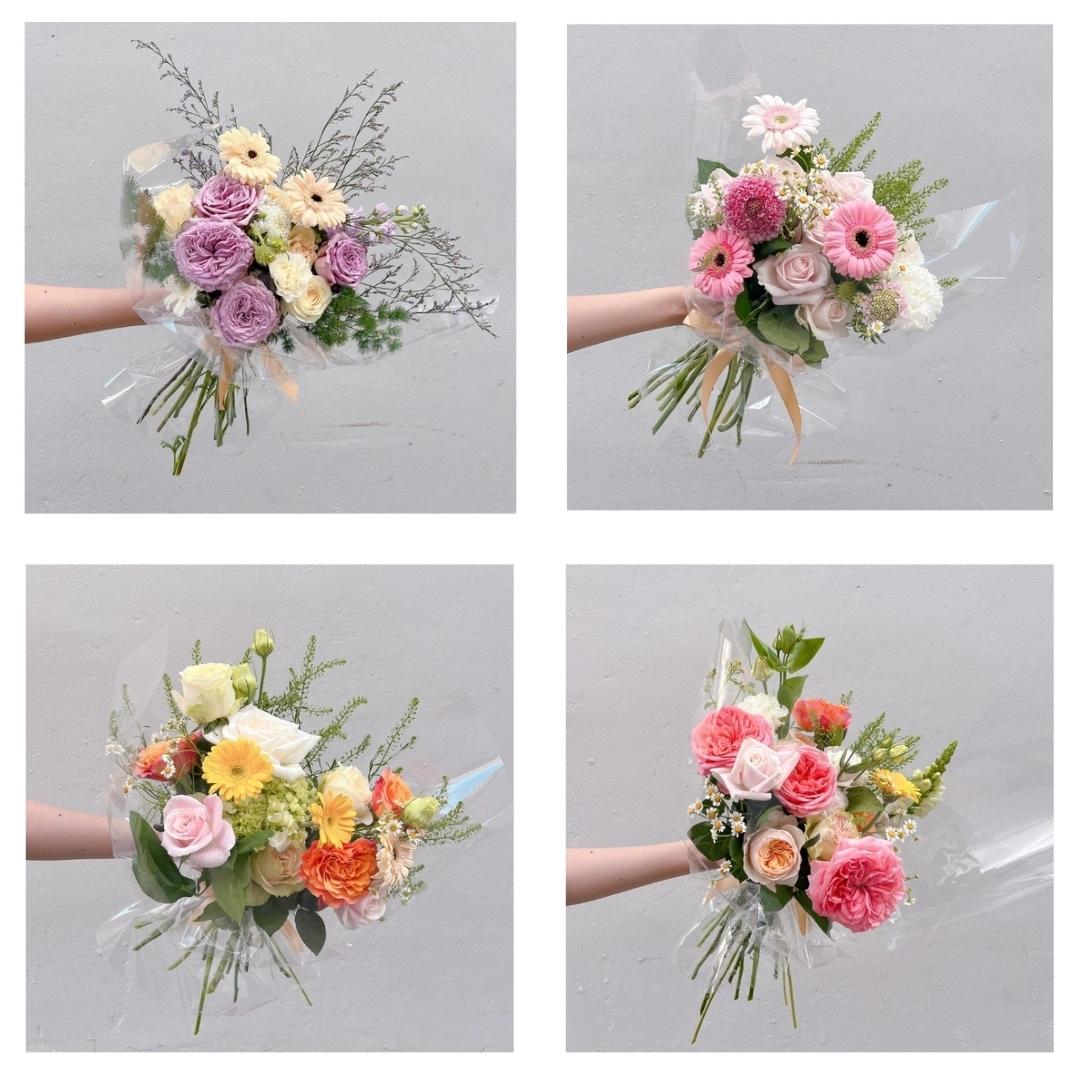 Bó hoa tươi thả bình