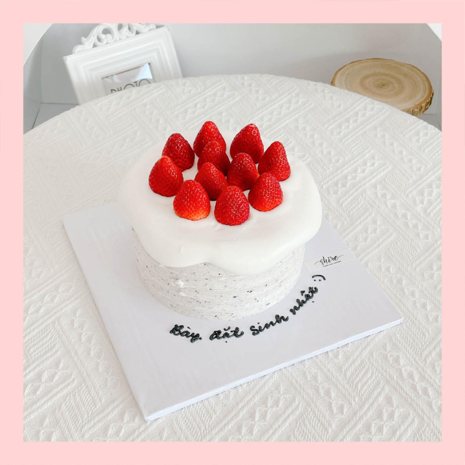 Bánh kem sữa oreo - Bánh kem sinh nhật