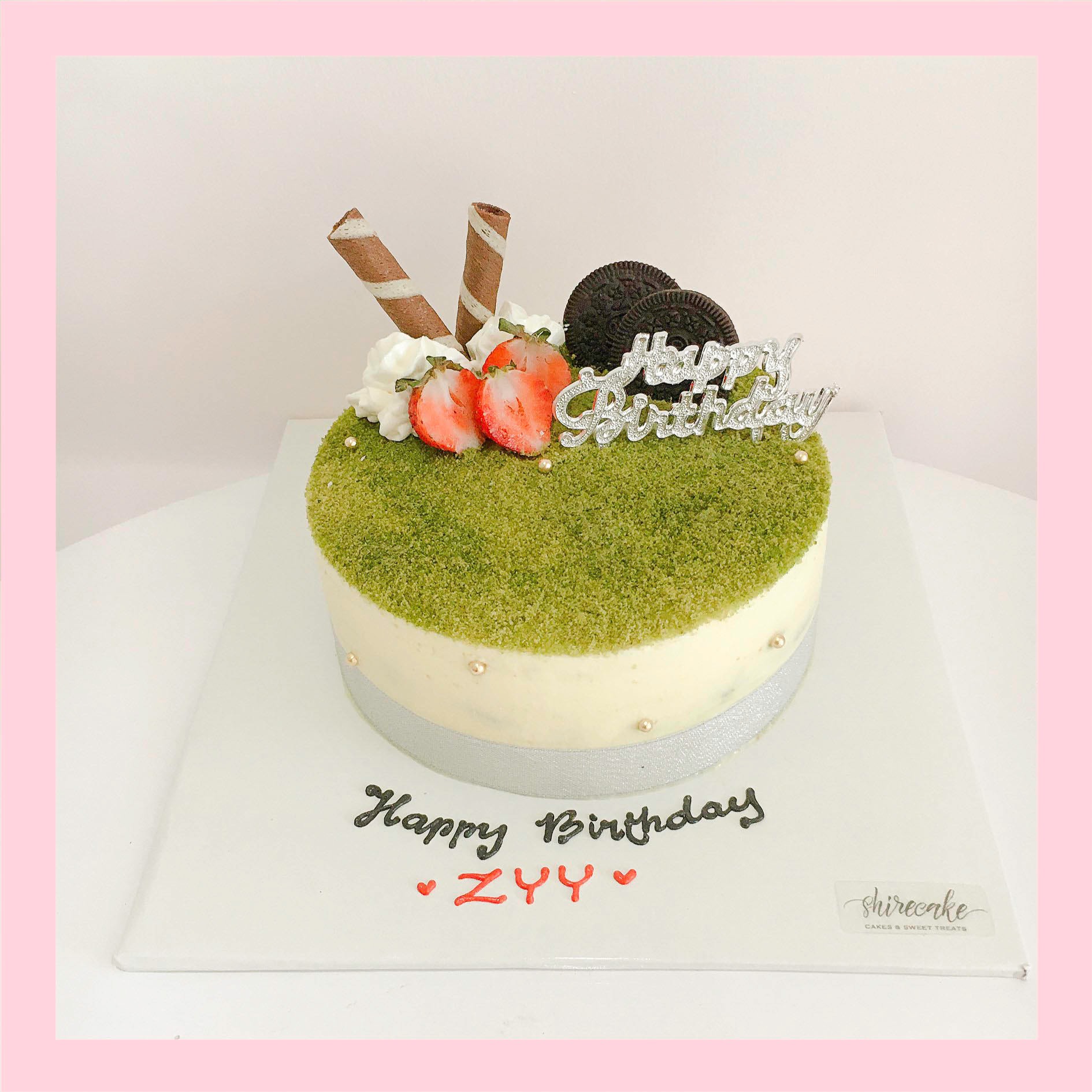 Tiramisu trà xanh  - Bánh kem tiramisu dạng ổ