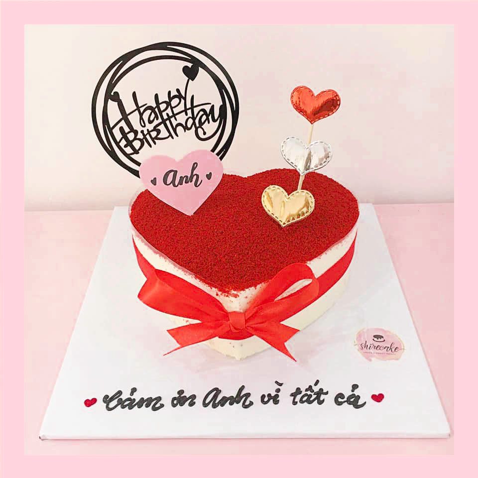 Tiramisu trái tim - Bánh kem tiramisu dạng ổ