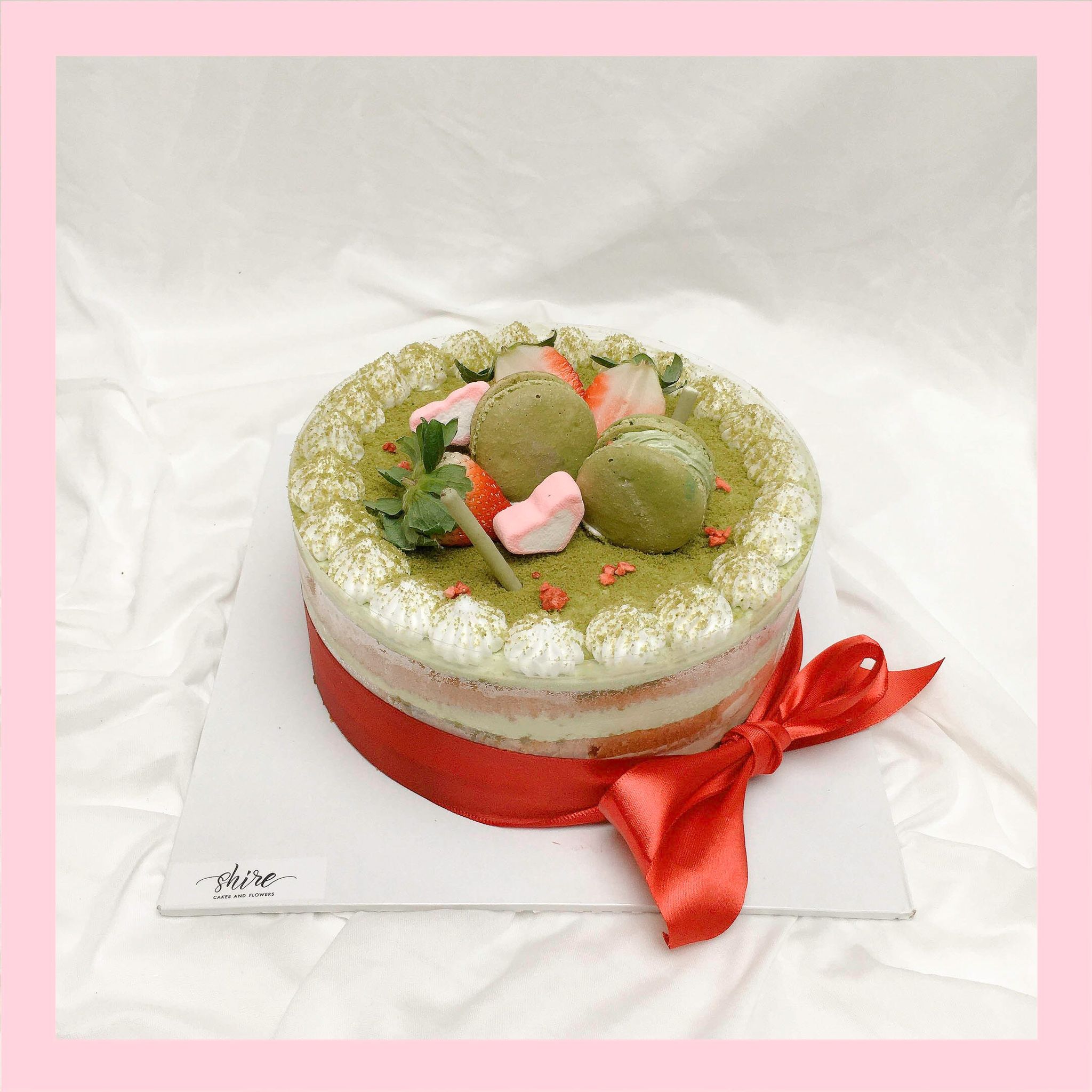 Tiramisu trà xanh  - Bánh kem tiramisu dạng ổ