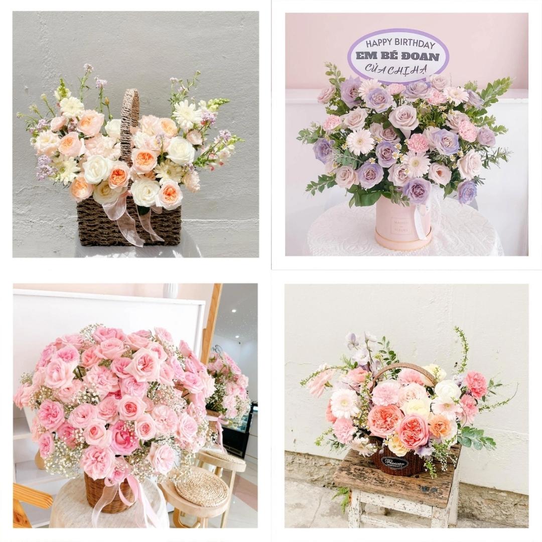Giỏ hoa tươi mừng sinh nhật