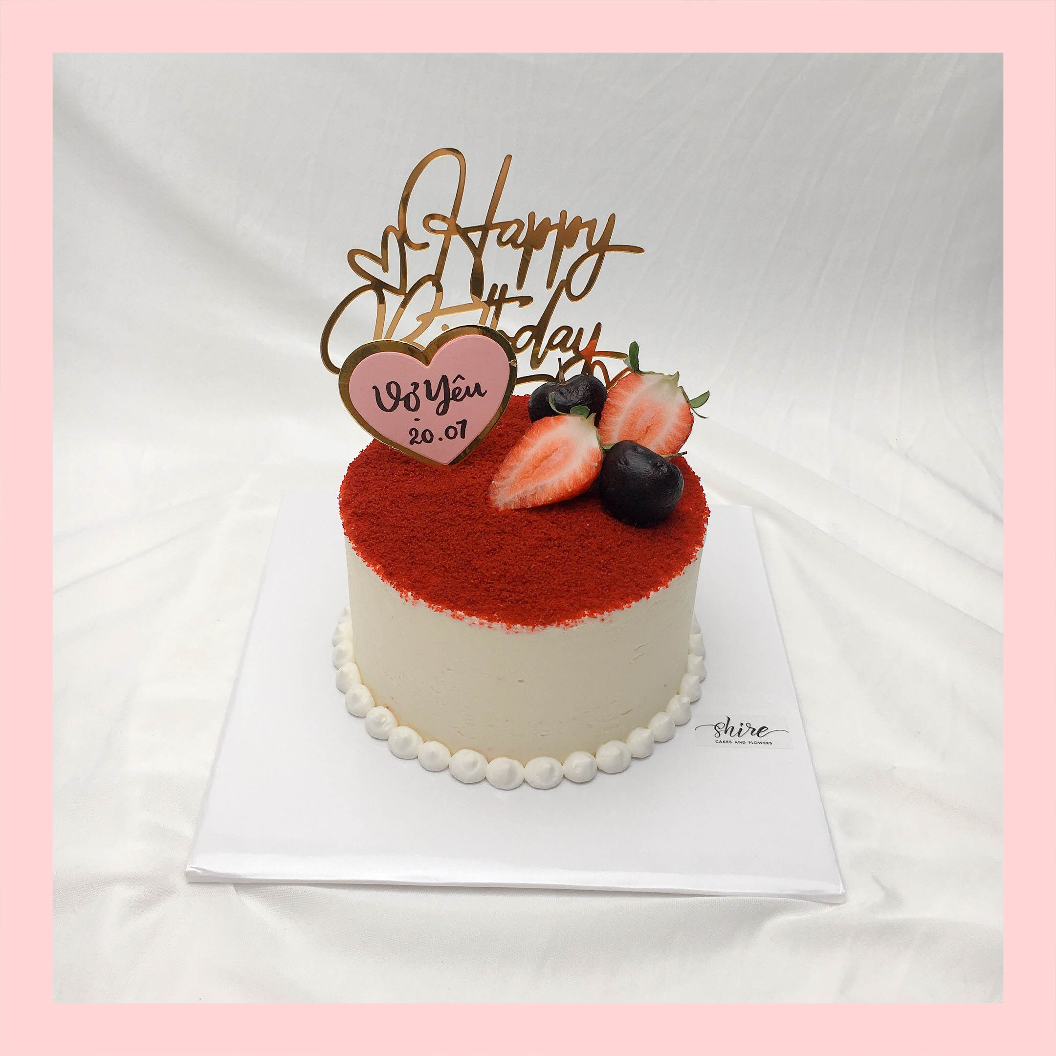 Tiramisu cỡ nhỏ 12-14cm - Bánh kem tiramisu dạng ổ