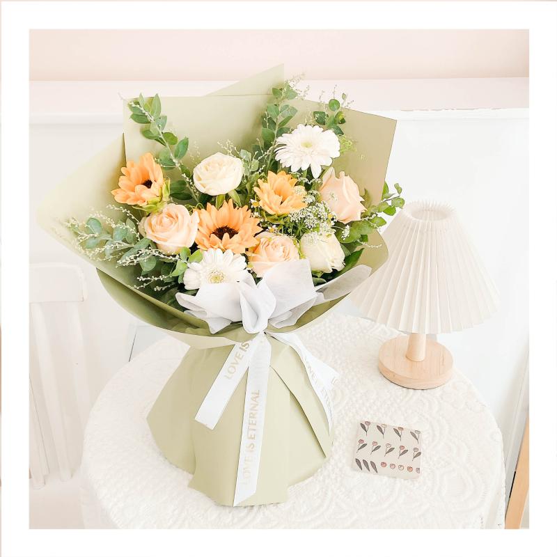 Bó hoa tươi tốt nghiệp