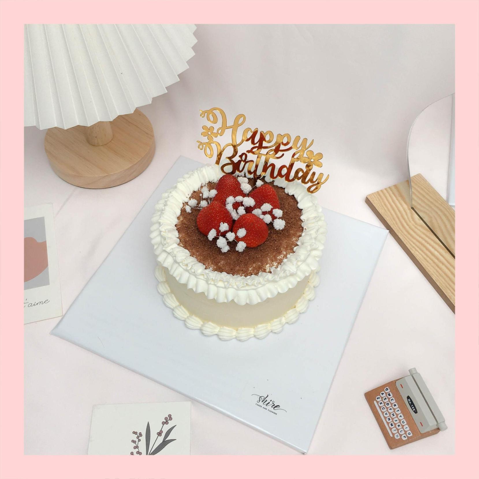 Tiramisu cỡ nhỏ 12-14cm - Bánh kem tiramisu dạng ổ