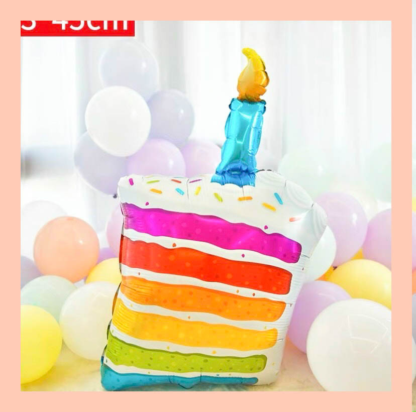 Phao lẻ - Hình bánh sinh nhật