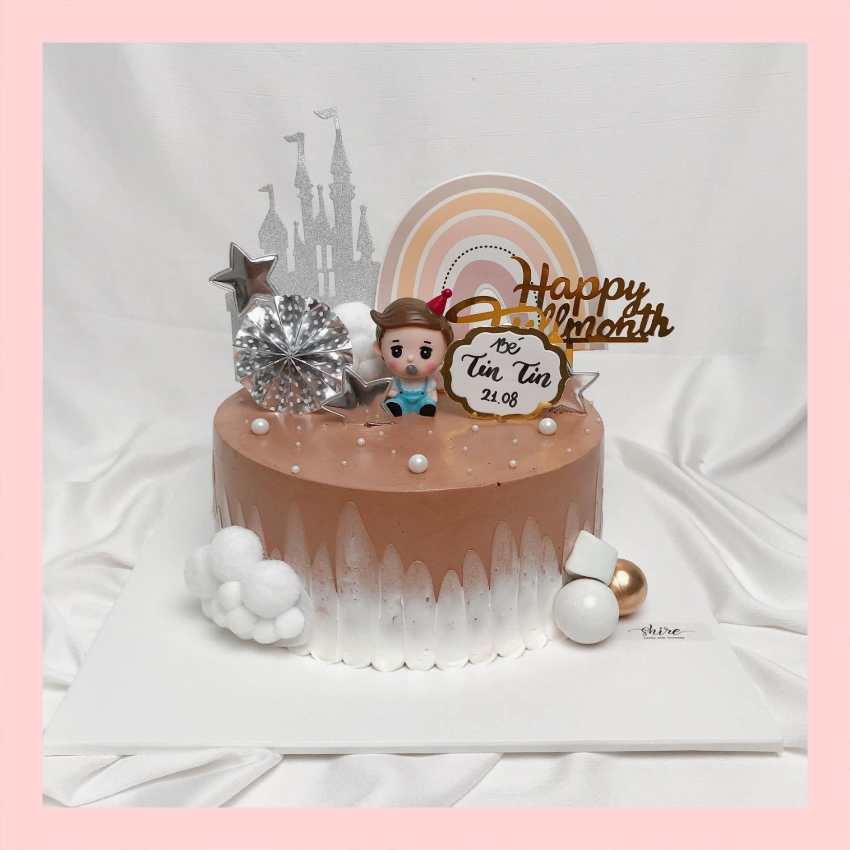 Bánh kem em bé trai - Bánh sinh nhật cho bé trai