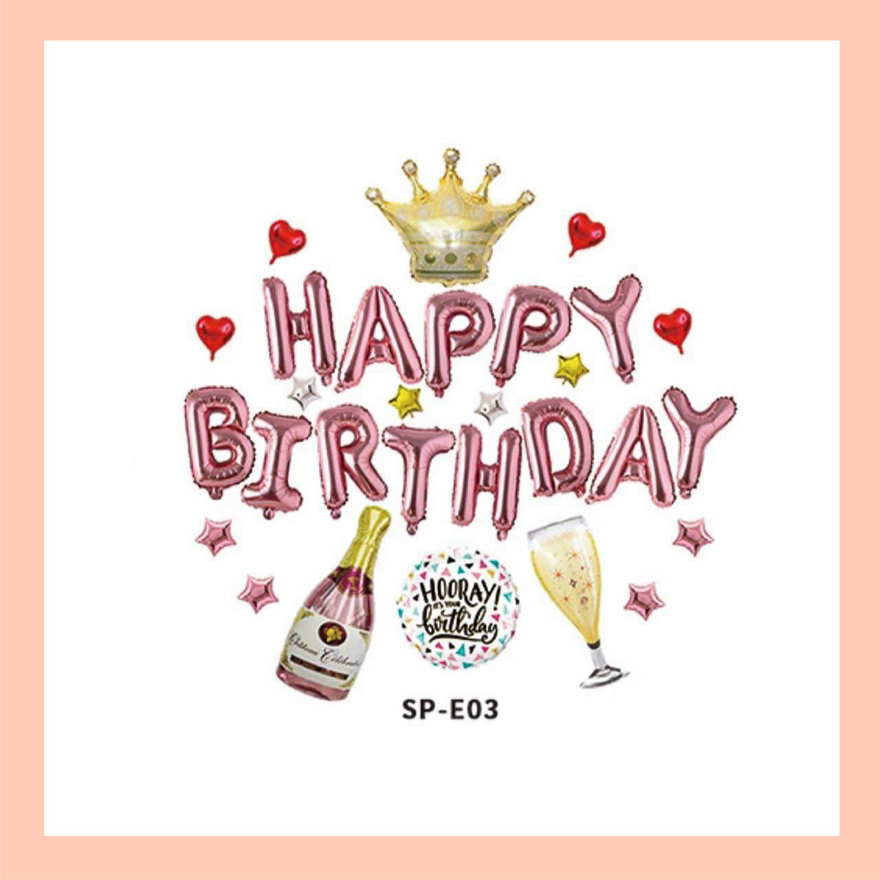 Set bong bóng trang trí tiệc nhỏ - Nhiều chủ đề