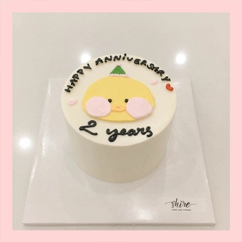 Bánh mini hình thú cute cho bé  - Bánh kem bơ mini 10-12cm