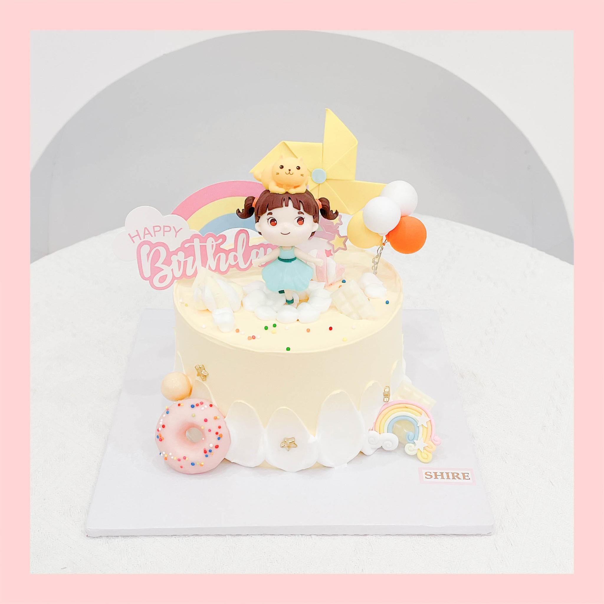 Bánh kem công chúa - Bánh sinh nhật bé gái