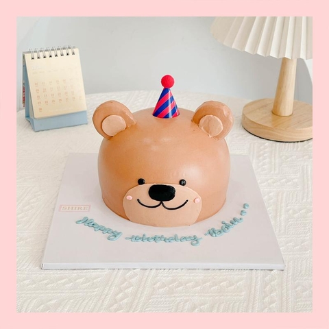 Bánh tạo hình con gấu/ con thỏ 3D - Bánh sinh nhật trẻ em