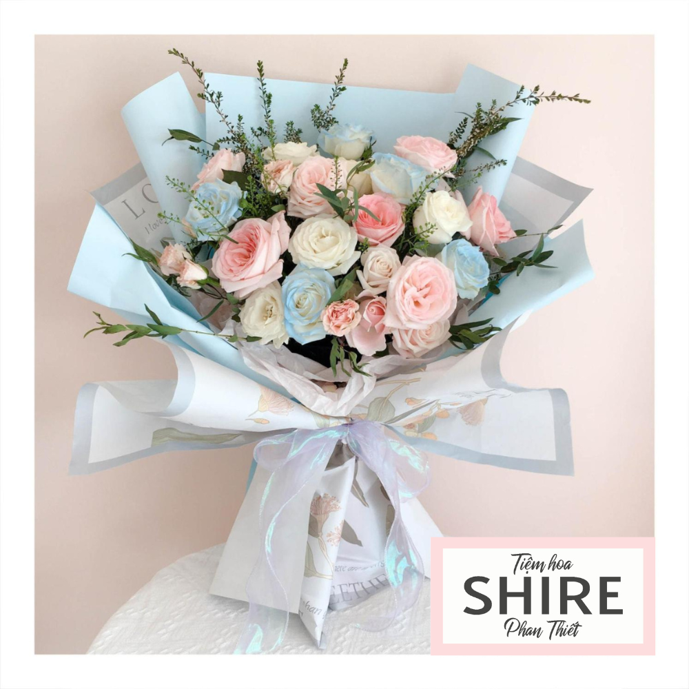 Bó hoa tươi tặng sếp nam