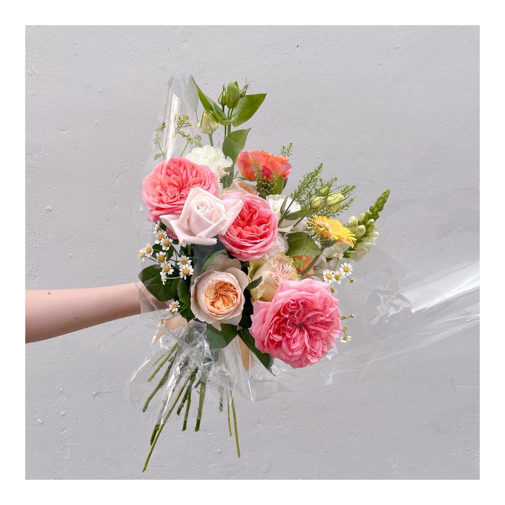 Bó hoa tươi thả bình