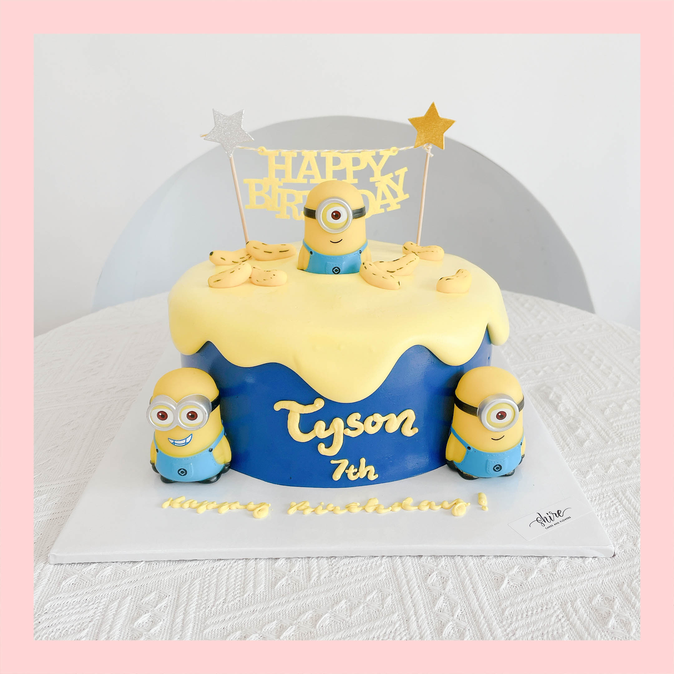Bánh kem Minion/Tom&Jerry/Pikachu/Đội chó cứu hộ - Bánh sinh nhật trẻ em