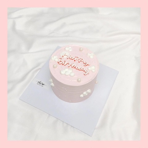 Bánh mini style Hàn Quốc -  Bánh kem bơ mini 10-12cm Korean style