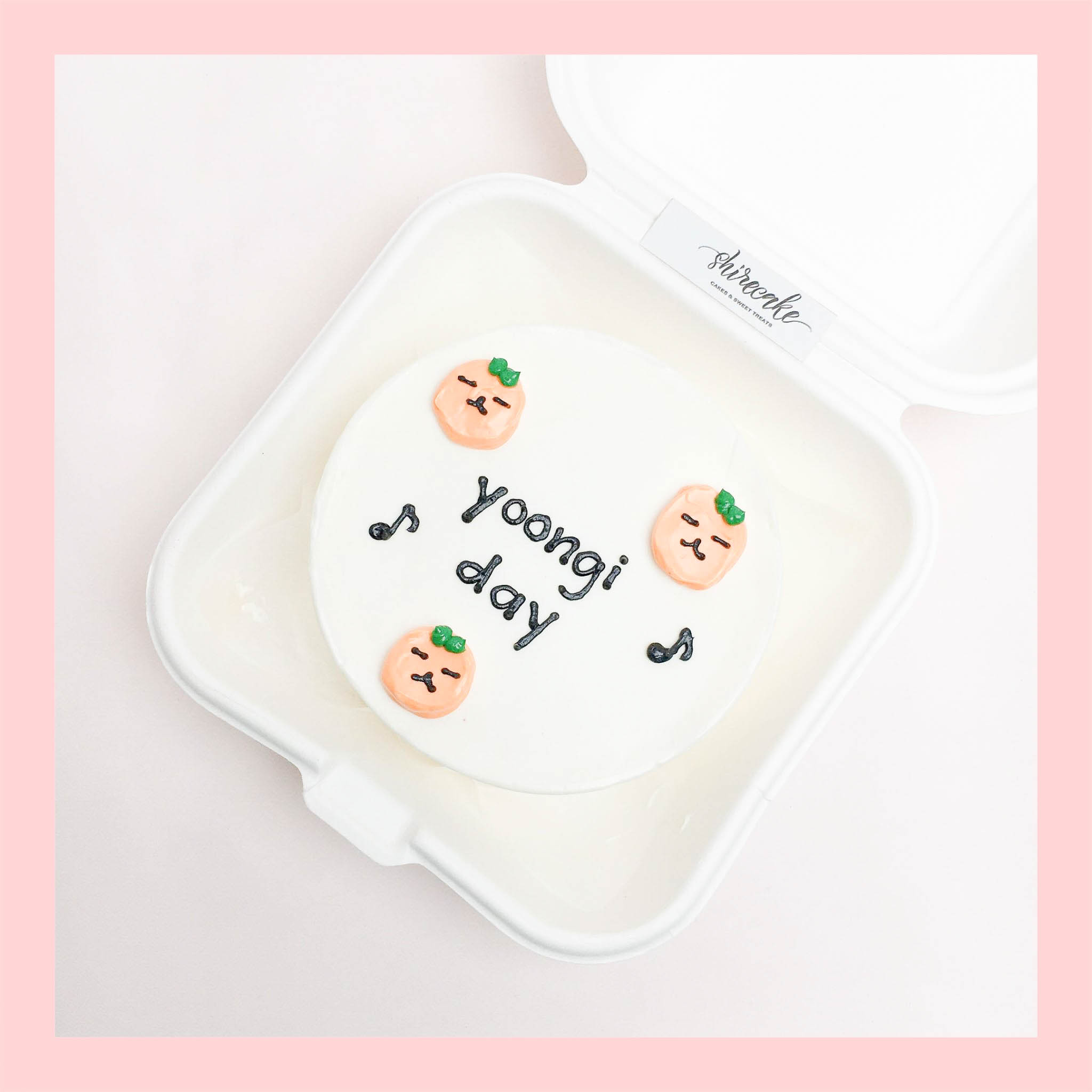 Mini Bento nhiều chủ đề - Bánh kem bơ mini hộp bã mía