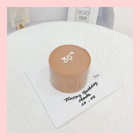 Bánh mini style Hàn Quốc -  Bánh kem bơ mini 10-12cm Korean style