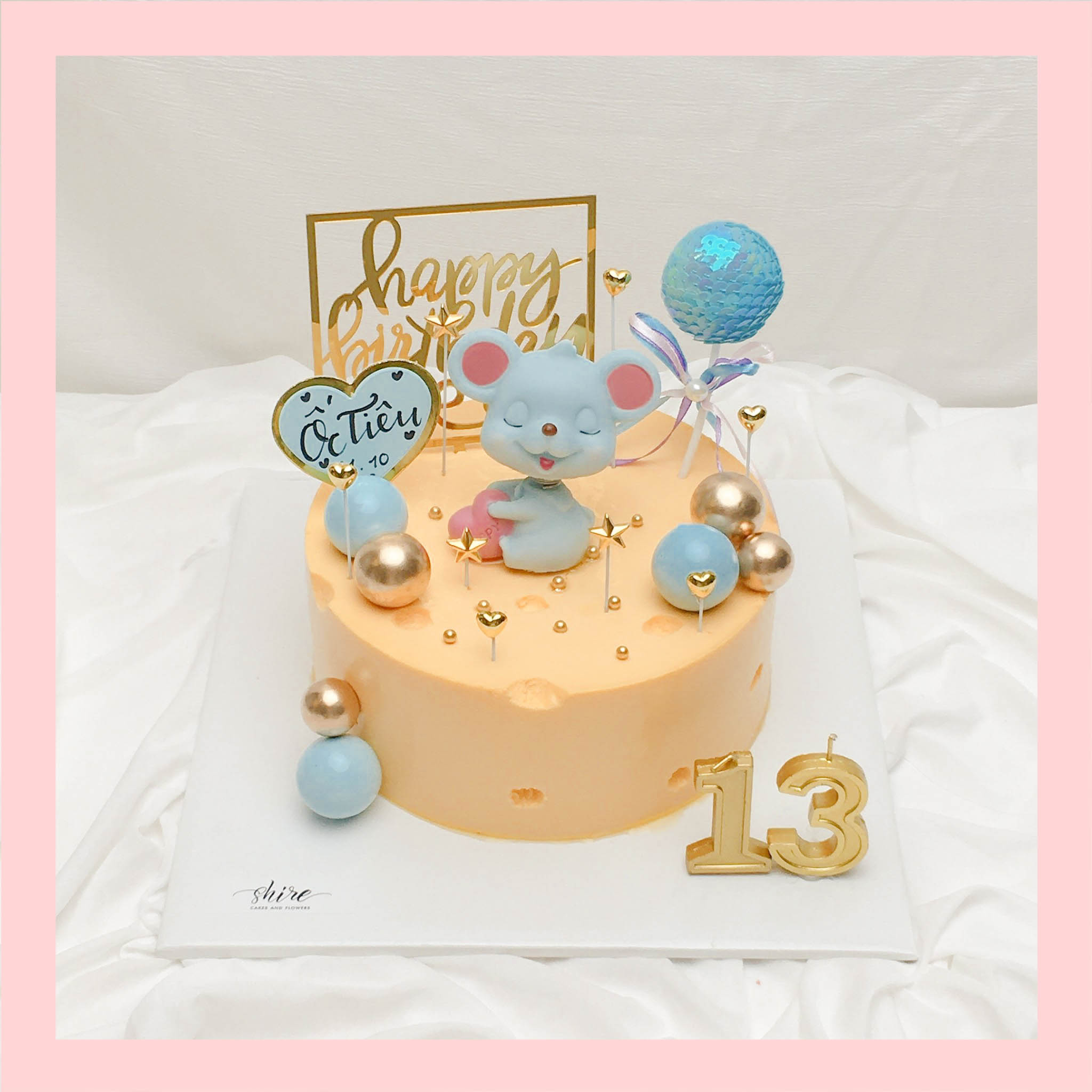 Bánh phô mai cheesecake cho các bé - Bánh sinh nhật phô mai