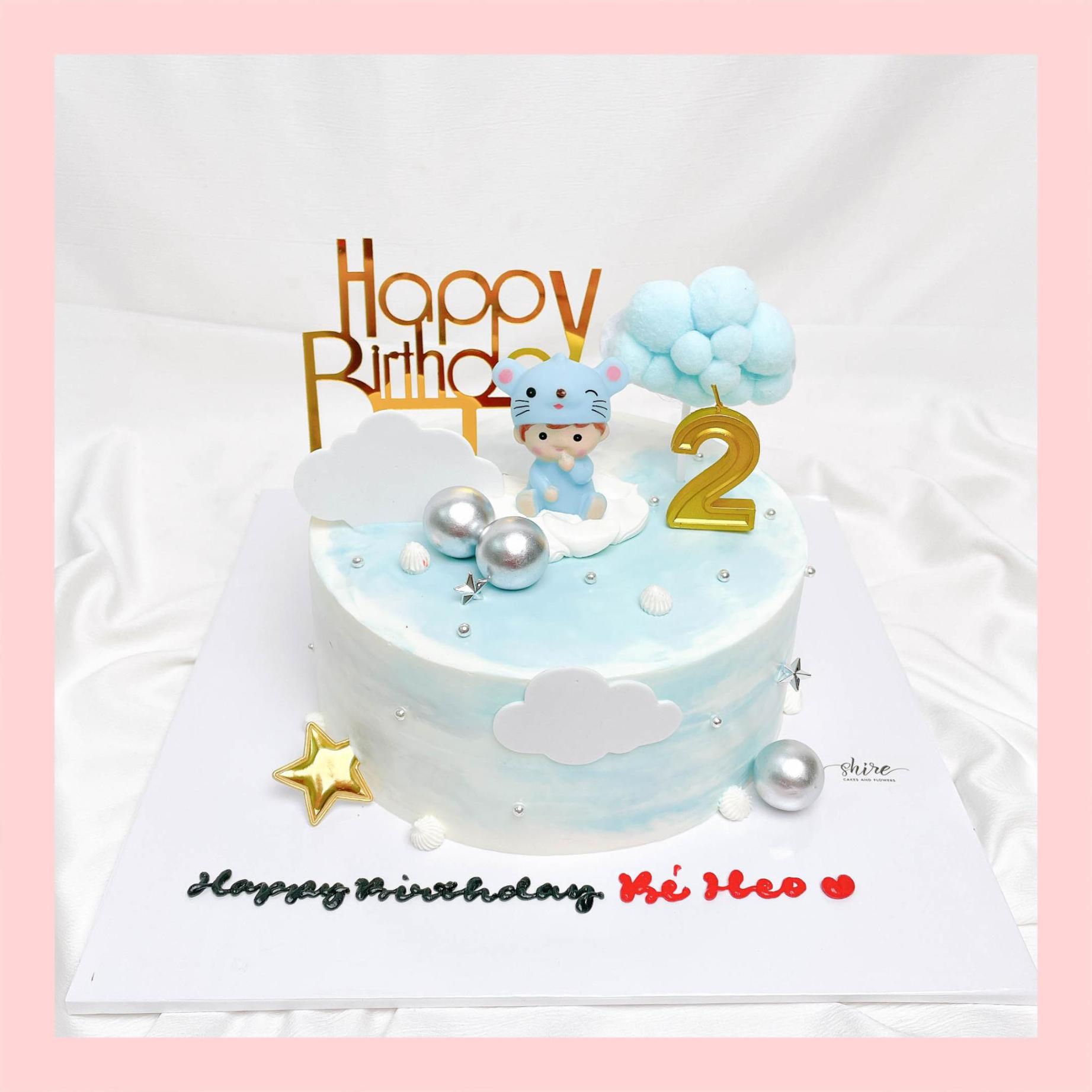 Bánh kem tuổi tí/con chuột - Bánh sinh nhật trẻ em