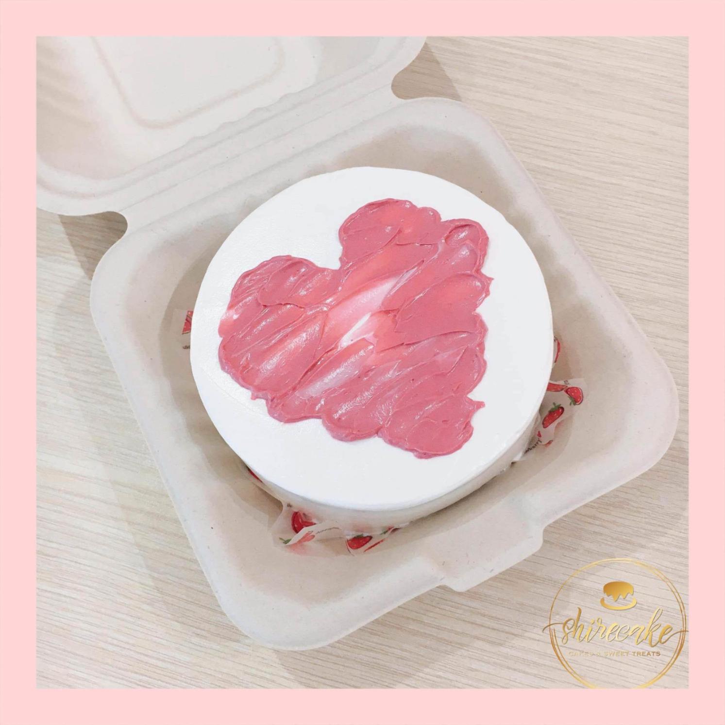 Mini Bento tình yêu - Bánh kem bơ mini hộp bã mía