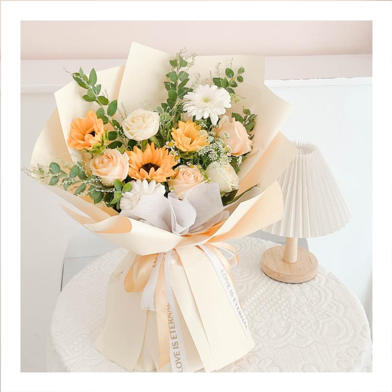 Bó hoa tươi tặng sếp nam