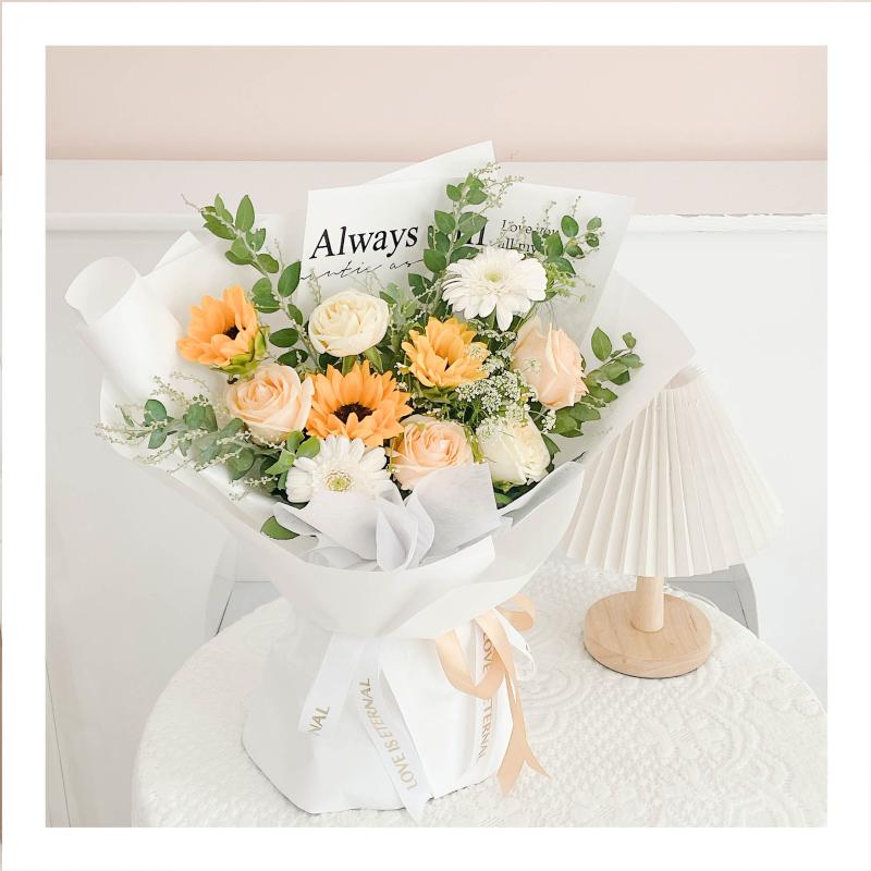 Bó hoa tươi tốt nghiệp