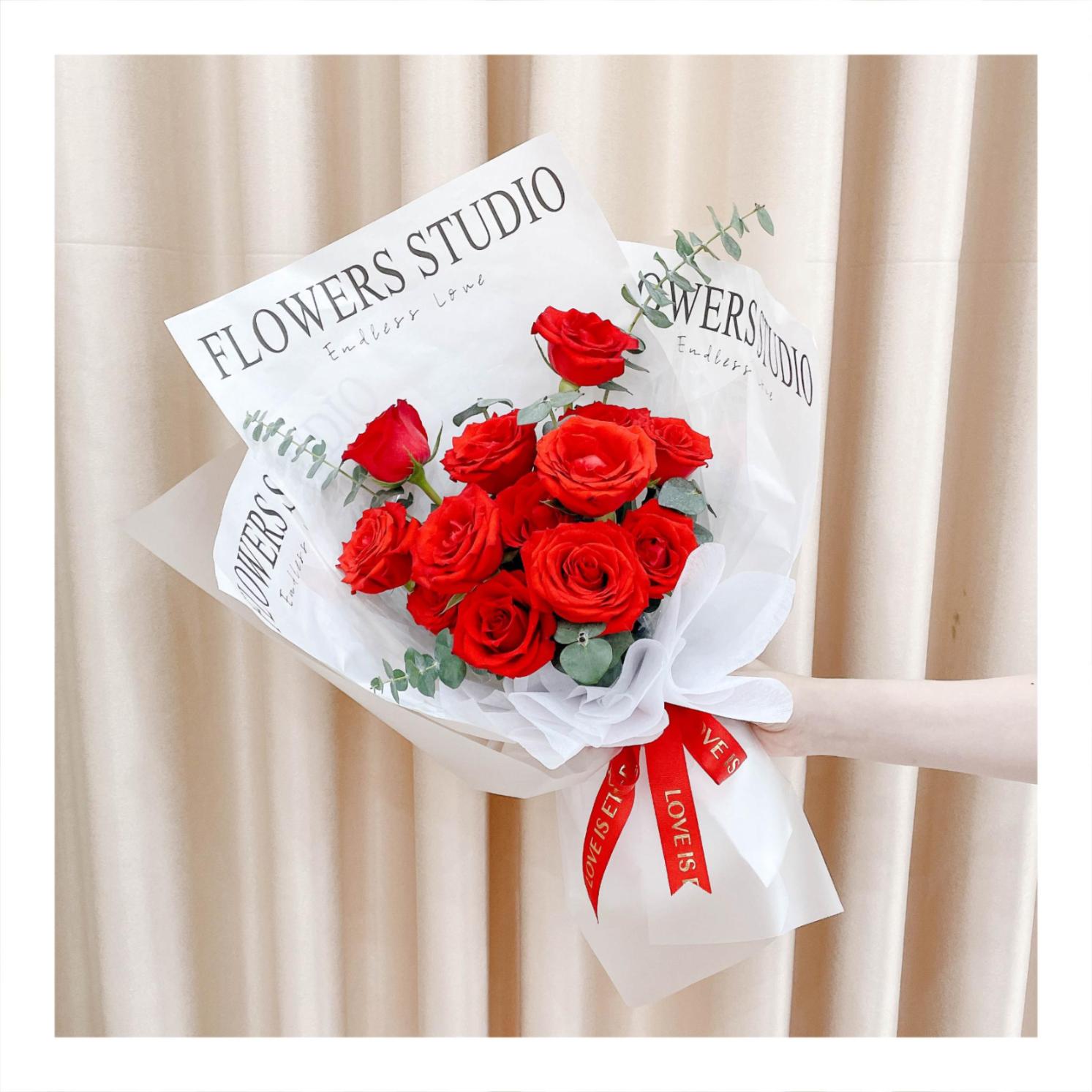 Bó hoa tươi tặng sếp nam