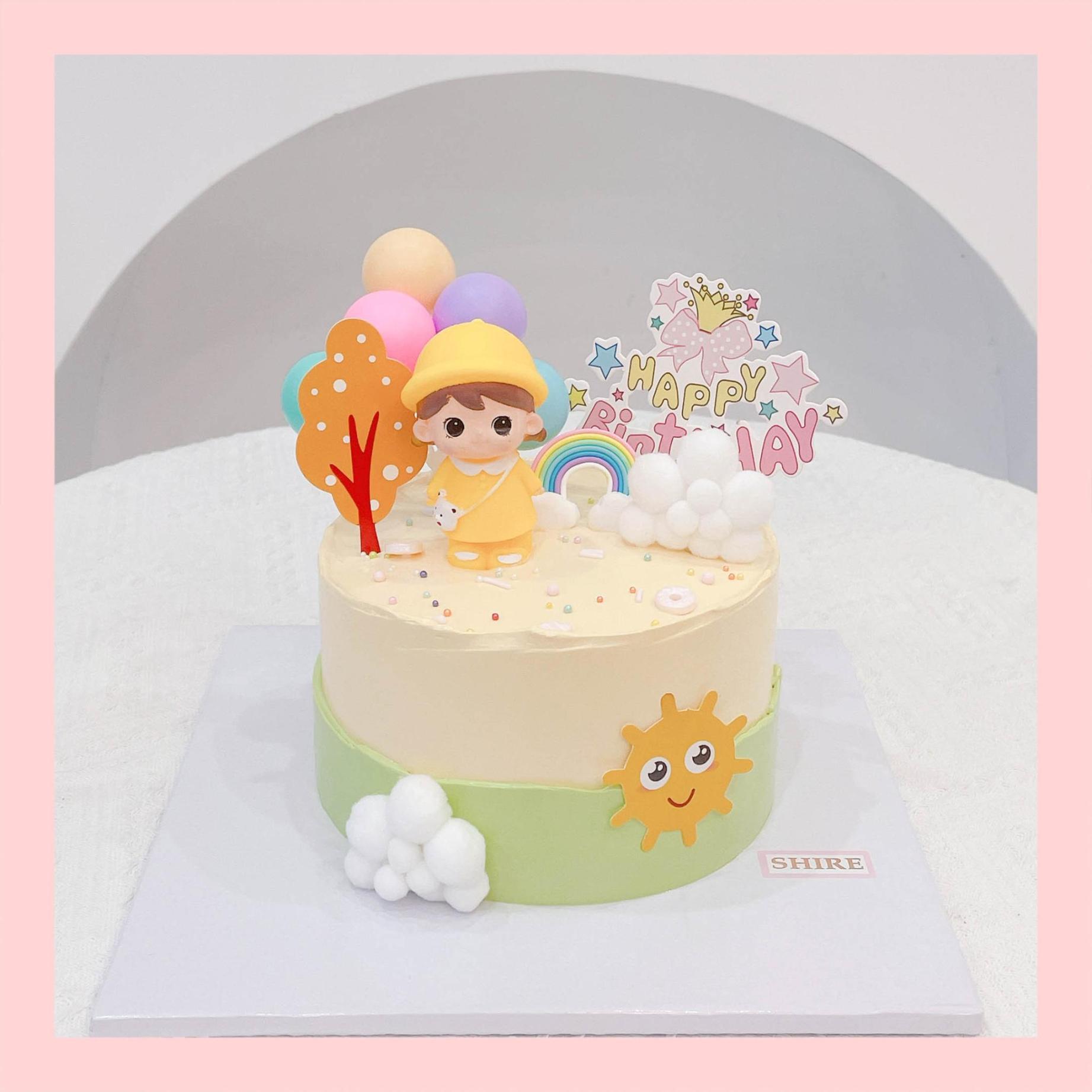 Bánh kem thôi nôi/ đầy tháng - Bánh sinh nhật trẻ em