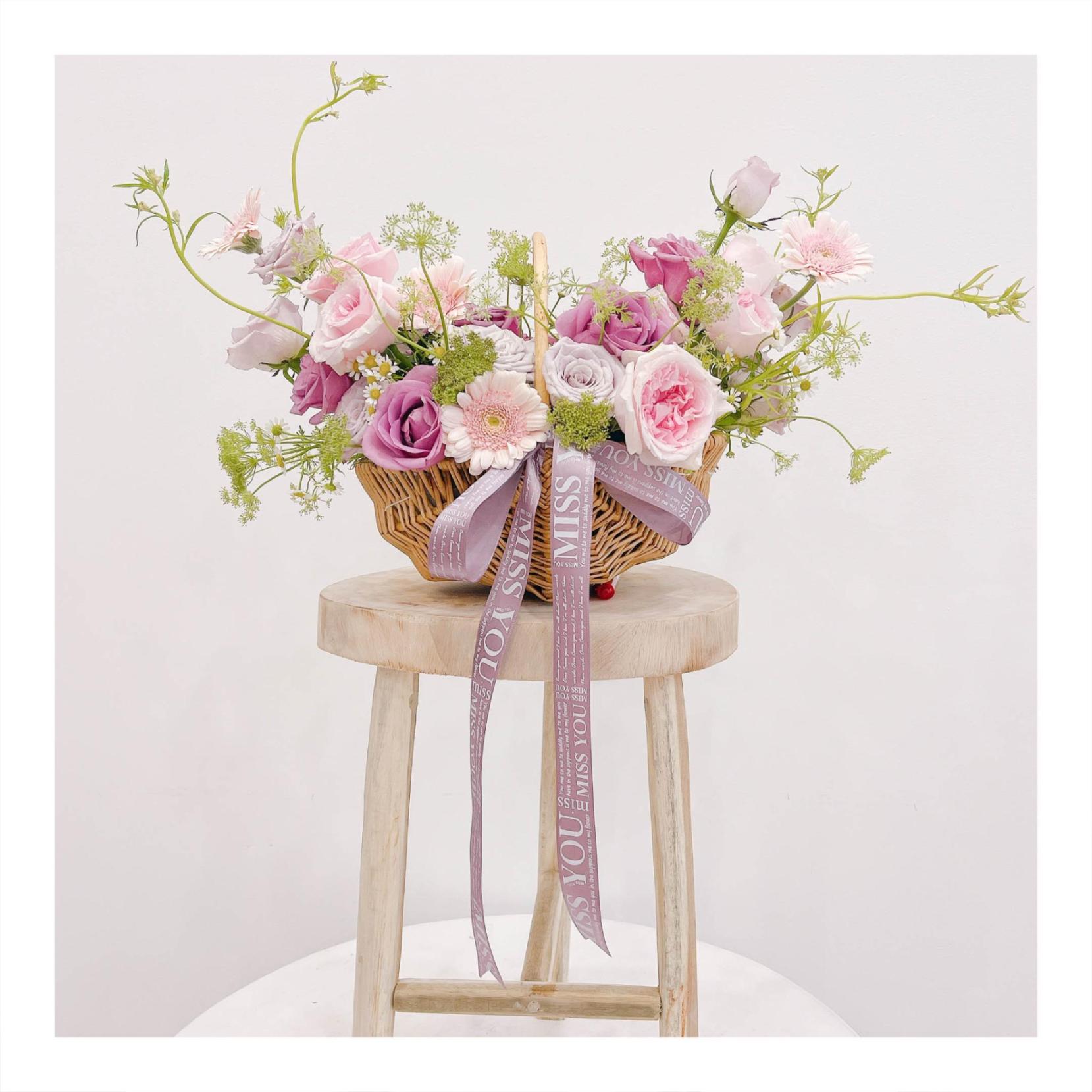 Giỏ hoa tươi mừng sinh nhật