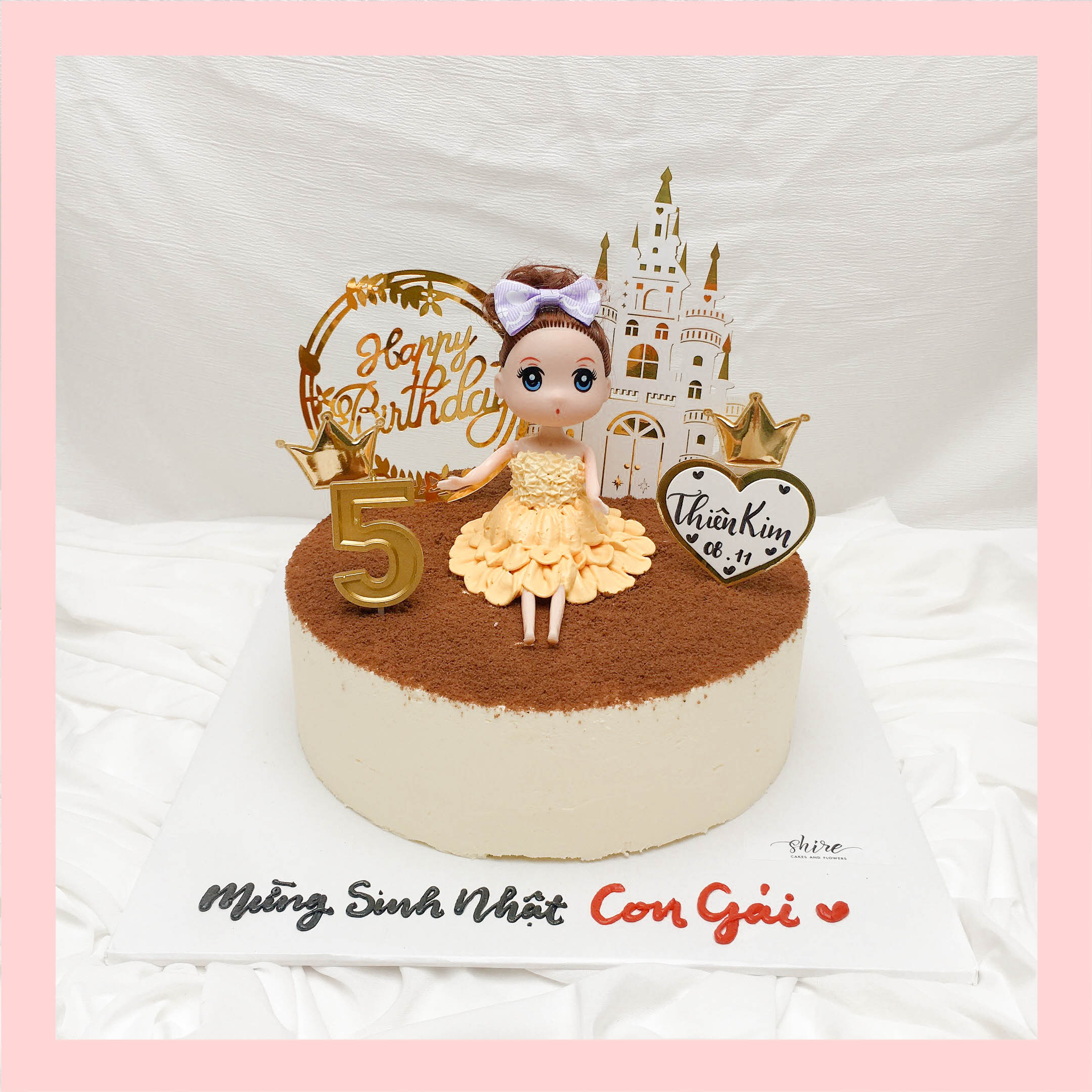 Tiramisu mẫu cho các bé- Bánh kem tiramisu dạng ổ cho trẻ em