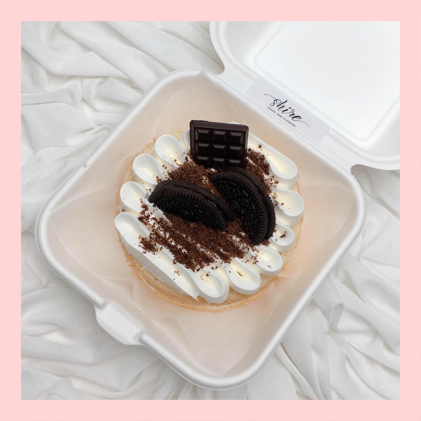 Mini Bento nhiều chủ đề - Bánh kem bơ mini hộp bã mía