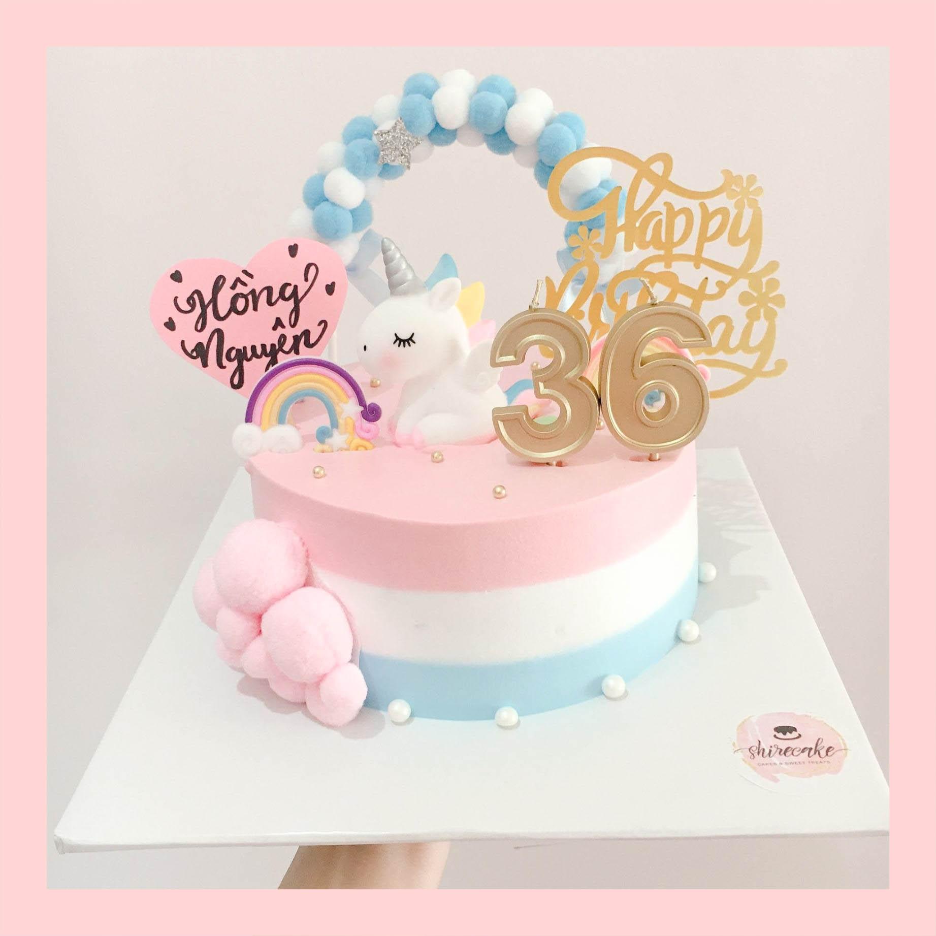 Bánh kem tuổi ngọ/con ngựa - Bánh sinh nhật trẻ em