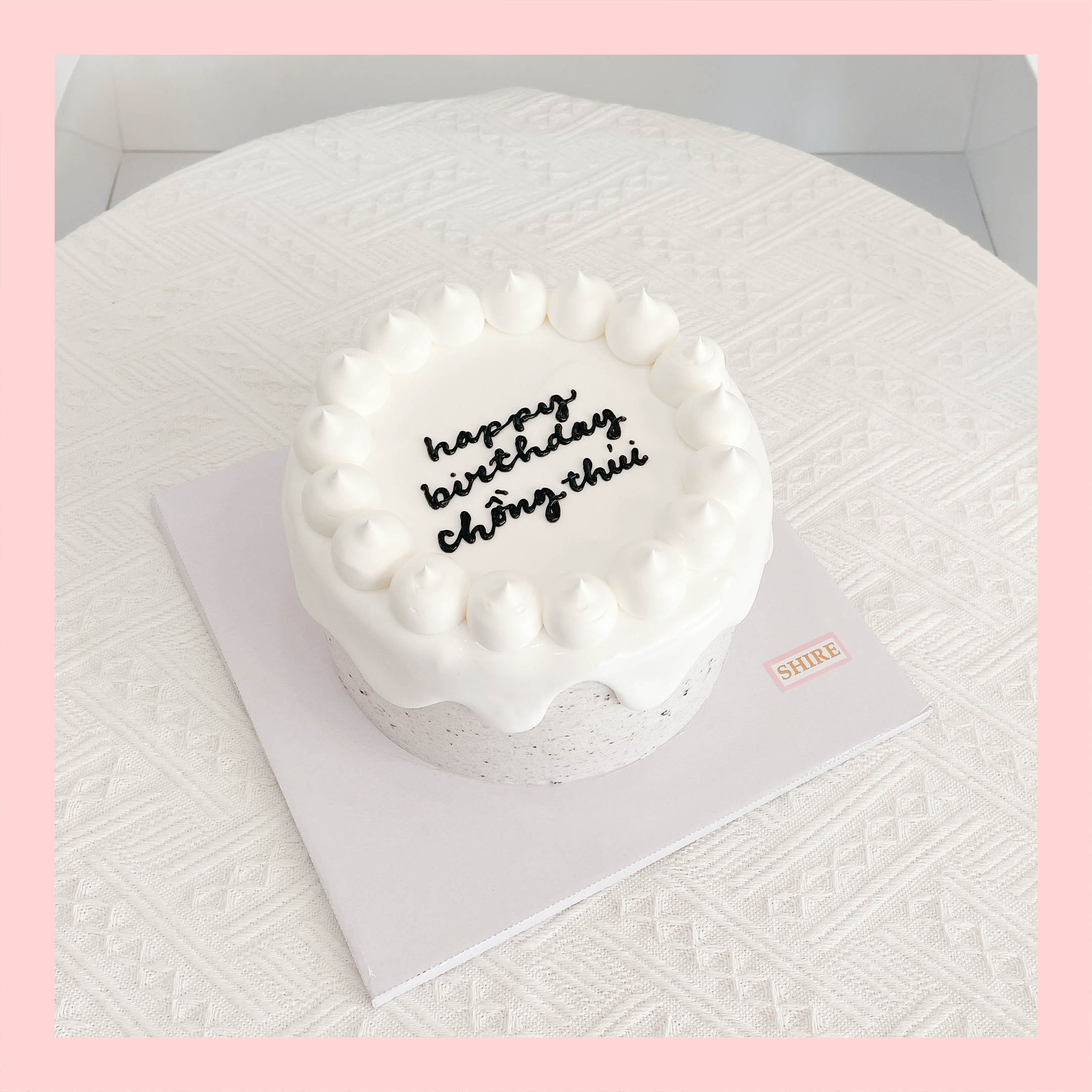 Bánh kem sữa oreo - Bánh kem sinh nhật