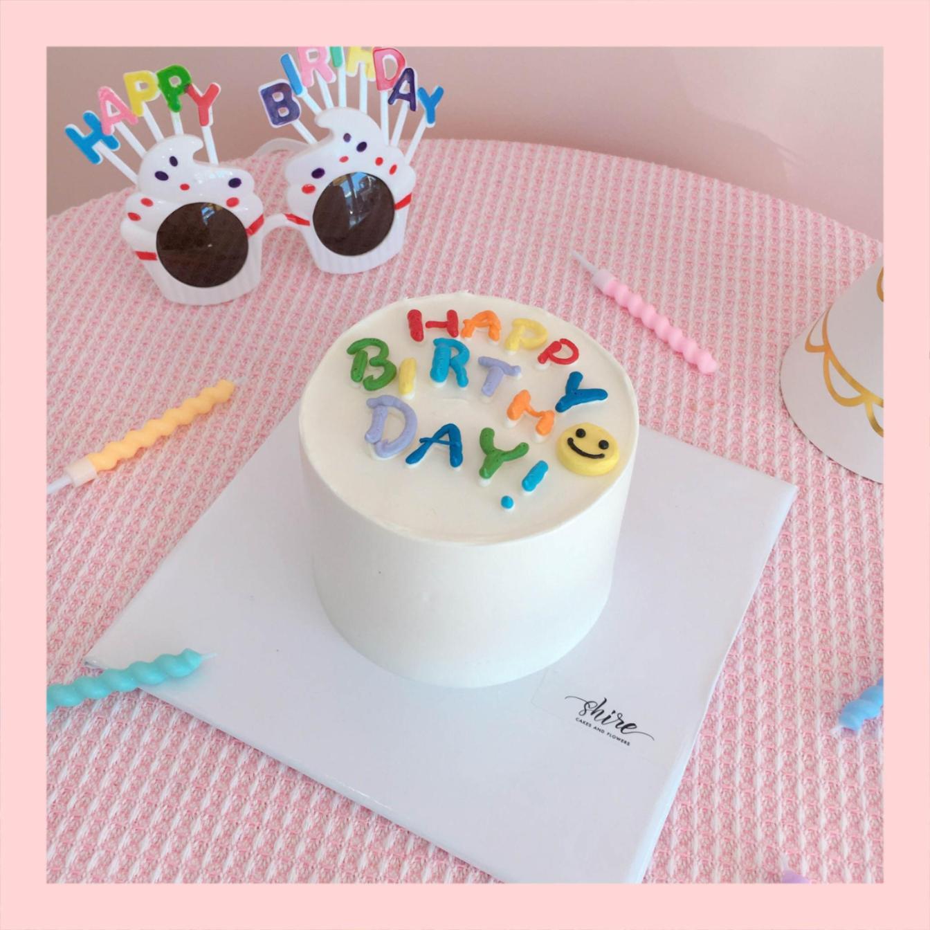 Bánh mini style Hàn Quốc -  Bánh kem bơ mini 10-12cm Korean style